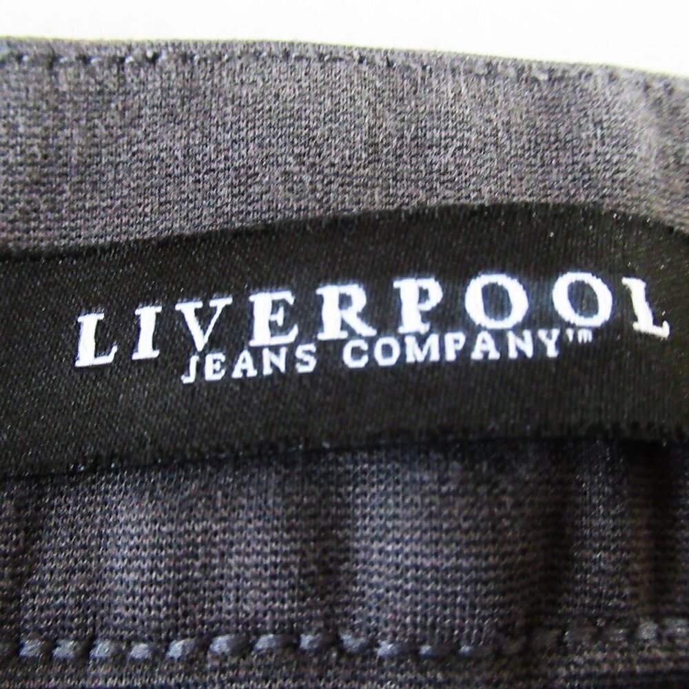Liverpool Sienna Gray Pull On Legging Size 6/28 - EUC Excellent Used Condition - Picture 4 of 8